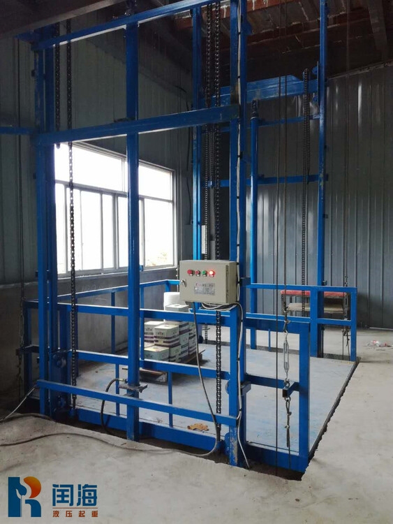 导轨式升降货梯液压系统故障应急处理_导轨式升降货梯升降机_导轨式升降货梯工作原理及维护保养